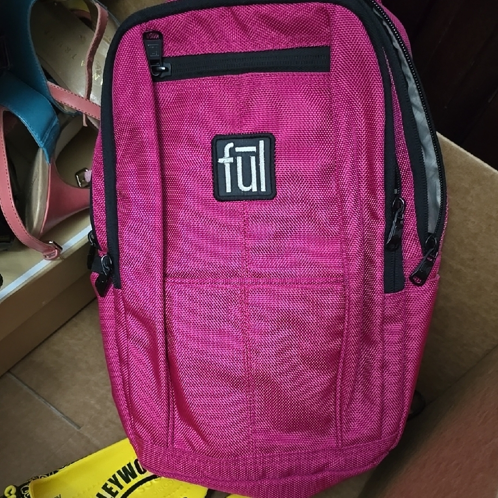 Ful Vibrant Pink Backpack